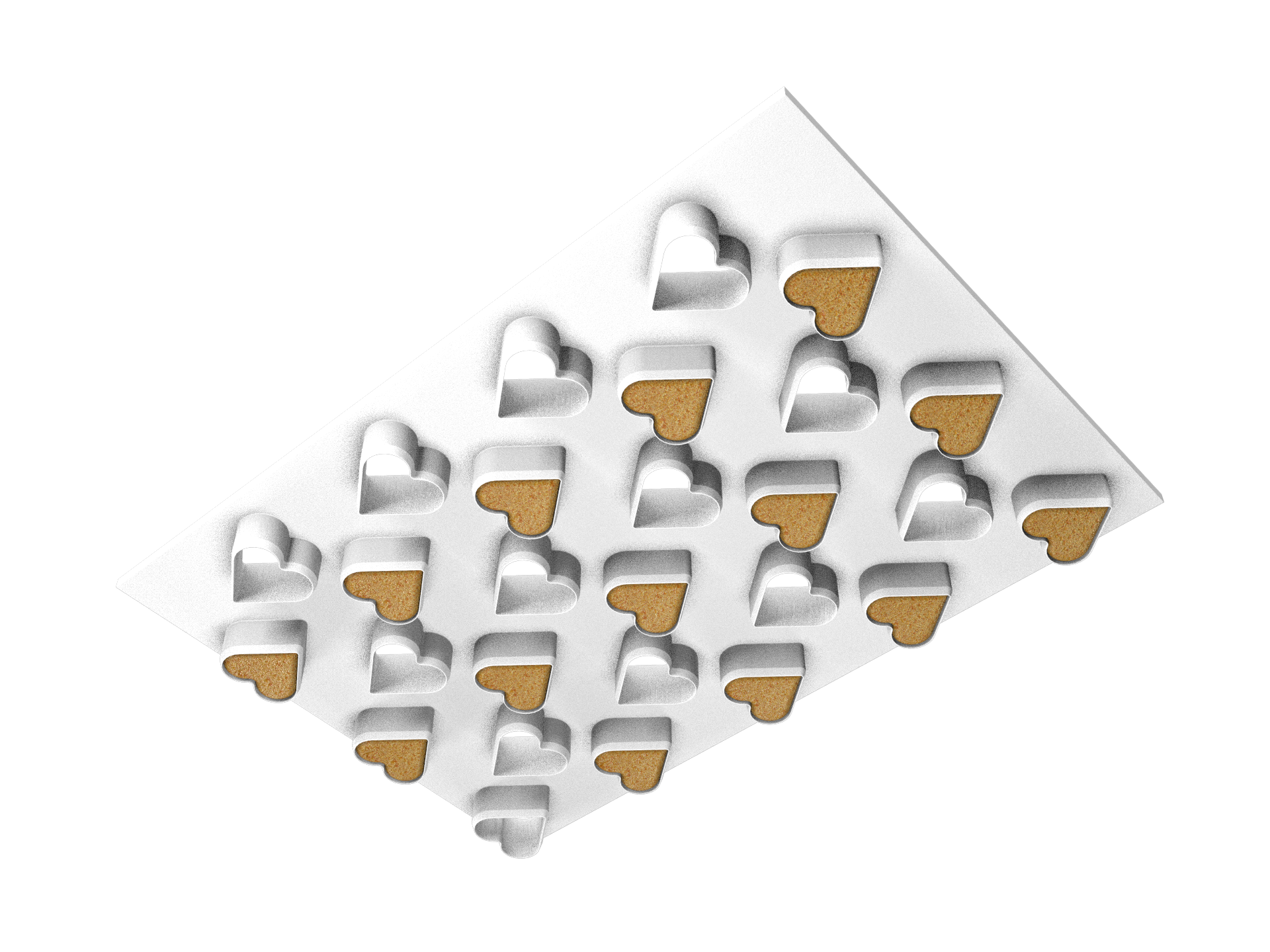 Treat cutter trays